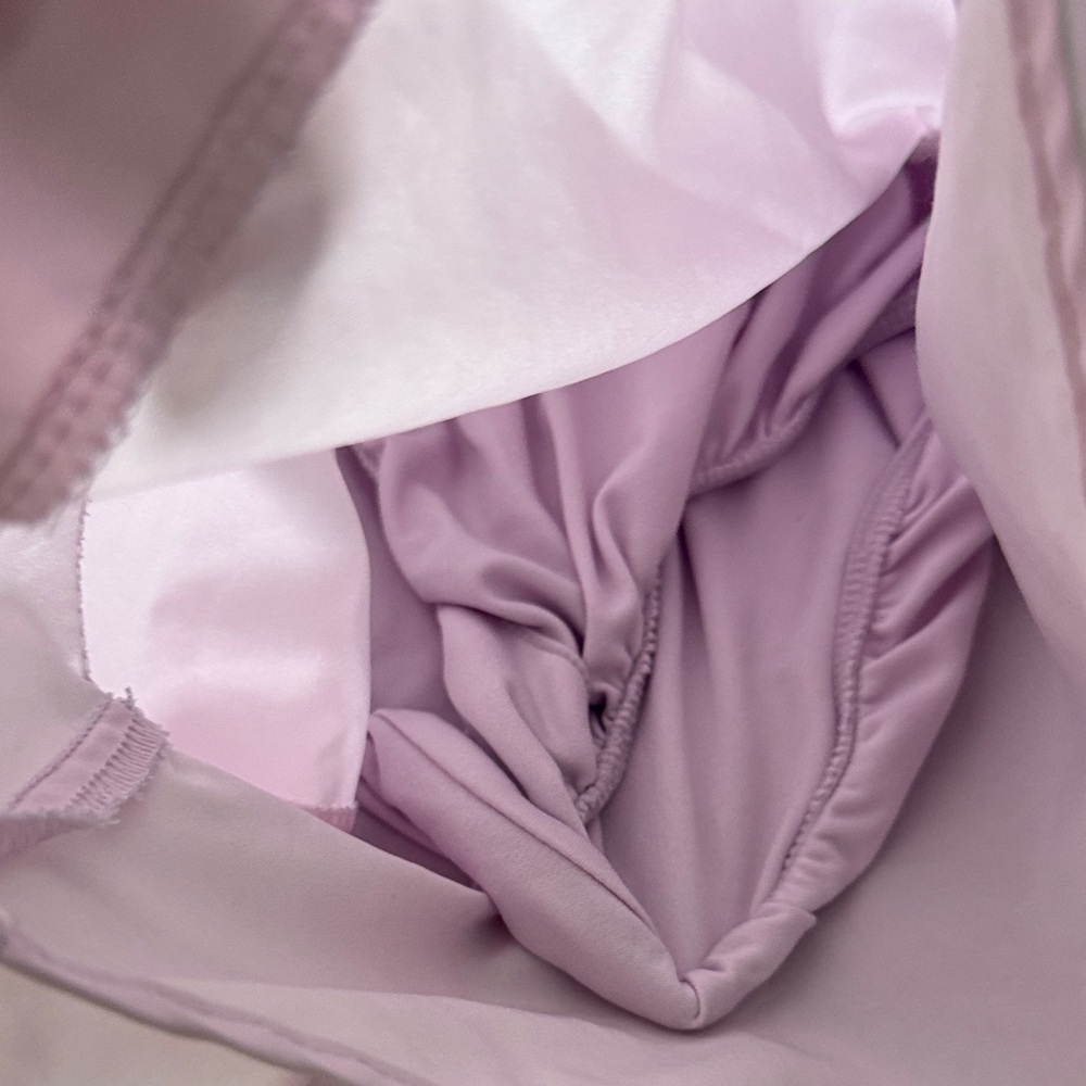 Nike Women's Light Pink Athletic Shorts - Picture 4 of 5